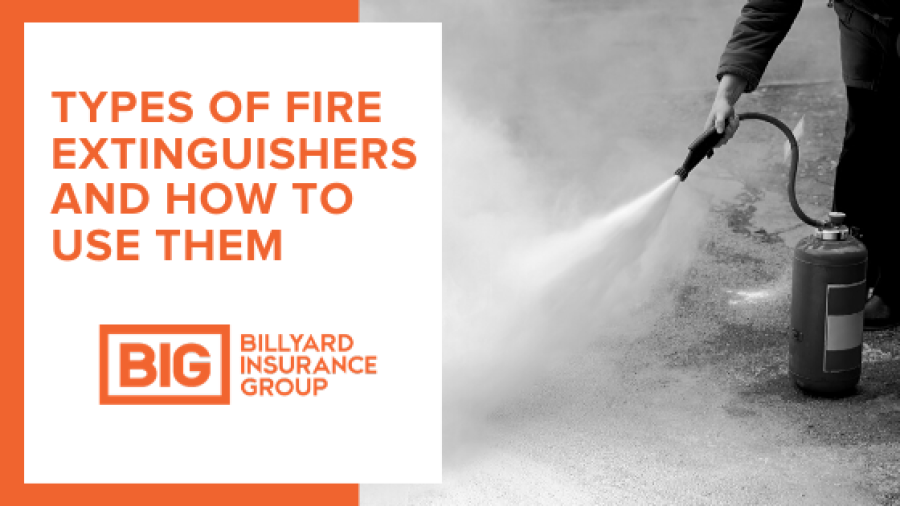 Fire Extinguisher Types