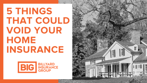 What Can Void Your Home Insurance