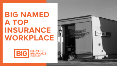 Billyard Insurance Group Named Top Insurance Workplace