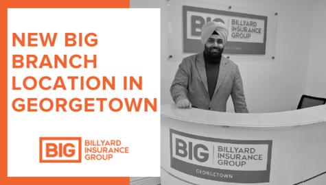 Billyard Insurance Group | The BIG Georgetown | Managing Partner JD Standing in New Office