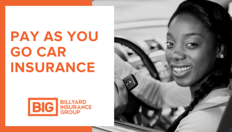 Pay As You Go Car Insurance | Billyard Insurance Group | Woman driving car