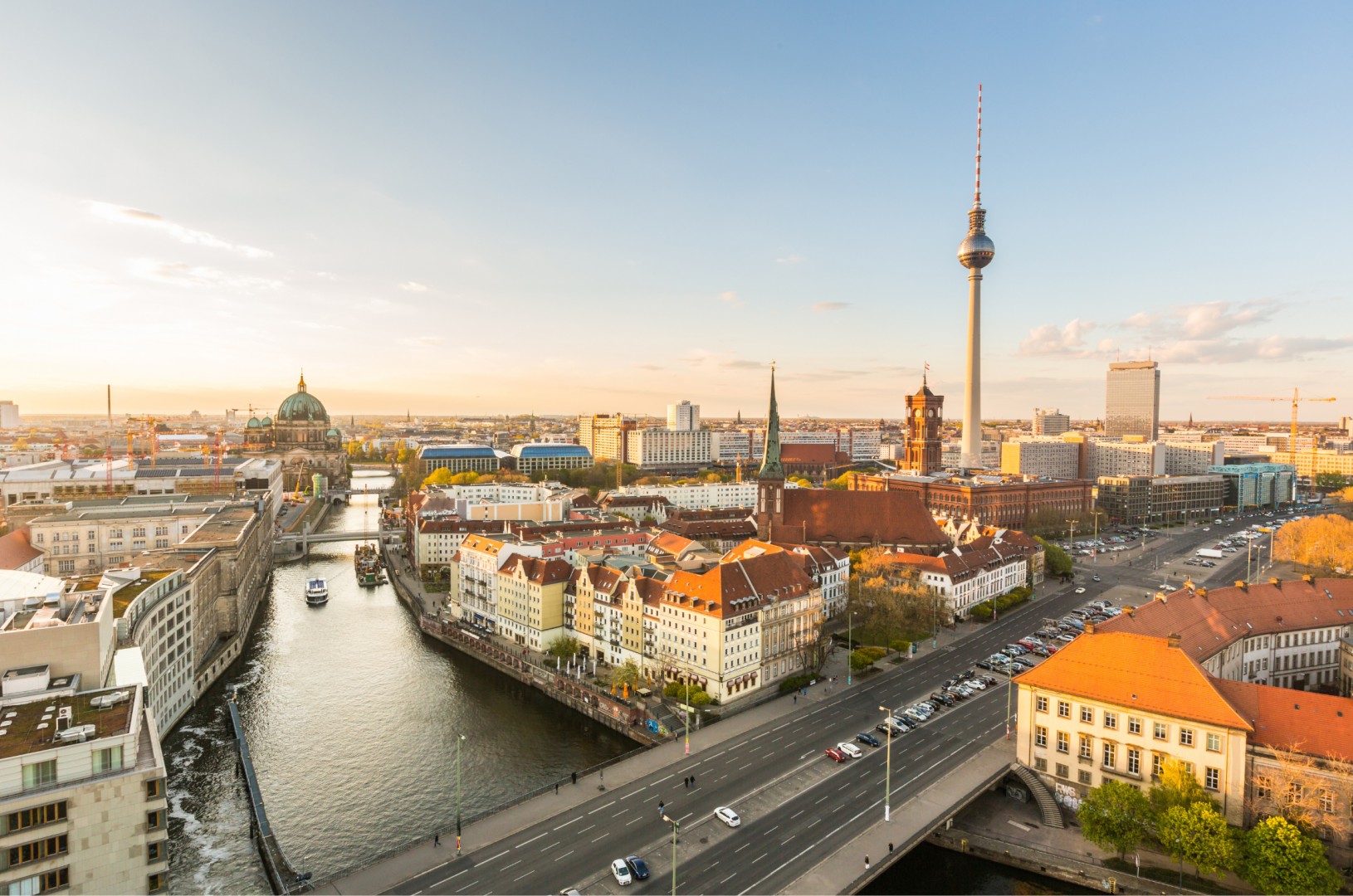 view of Berlin, Germany | work from anywhere workation destinations